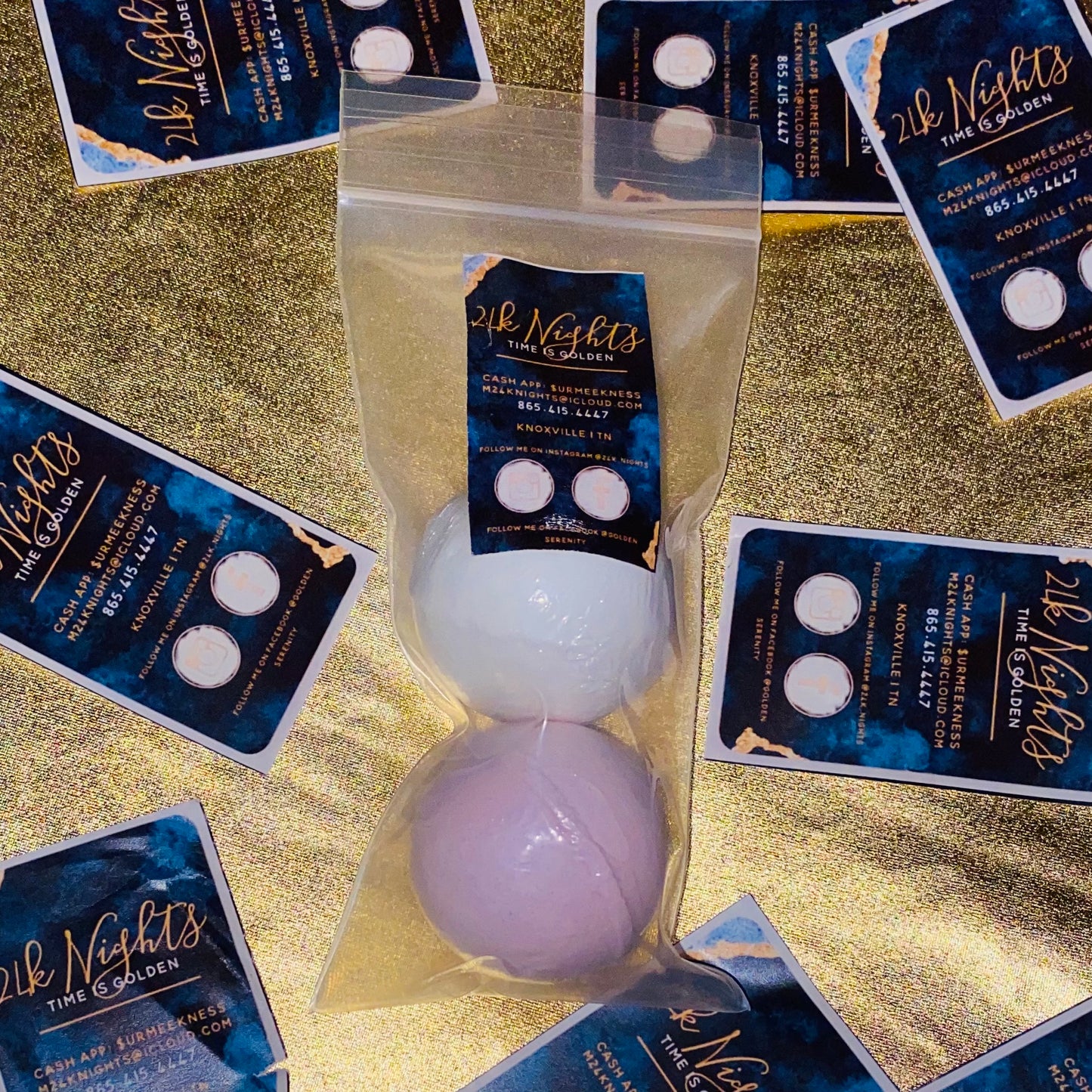 Golden Bath Bombs