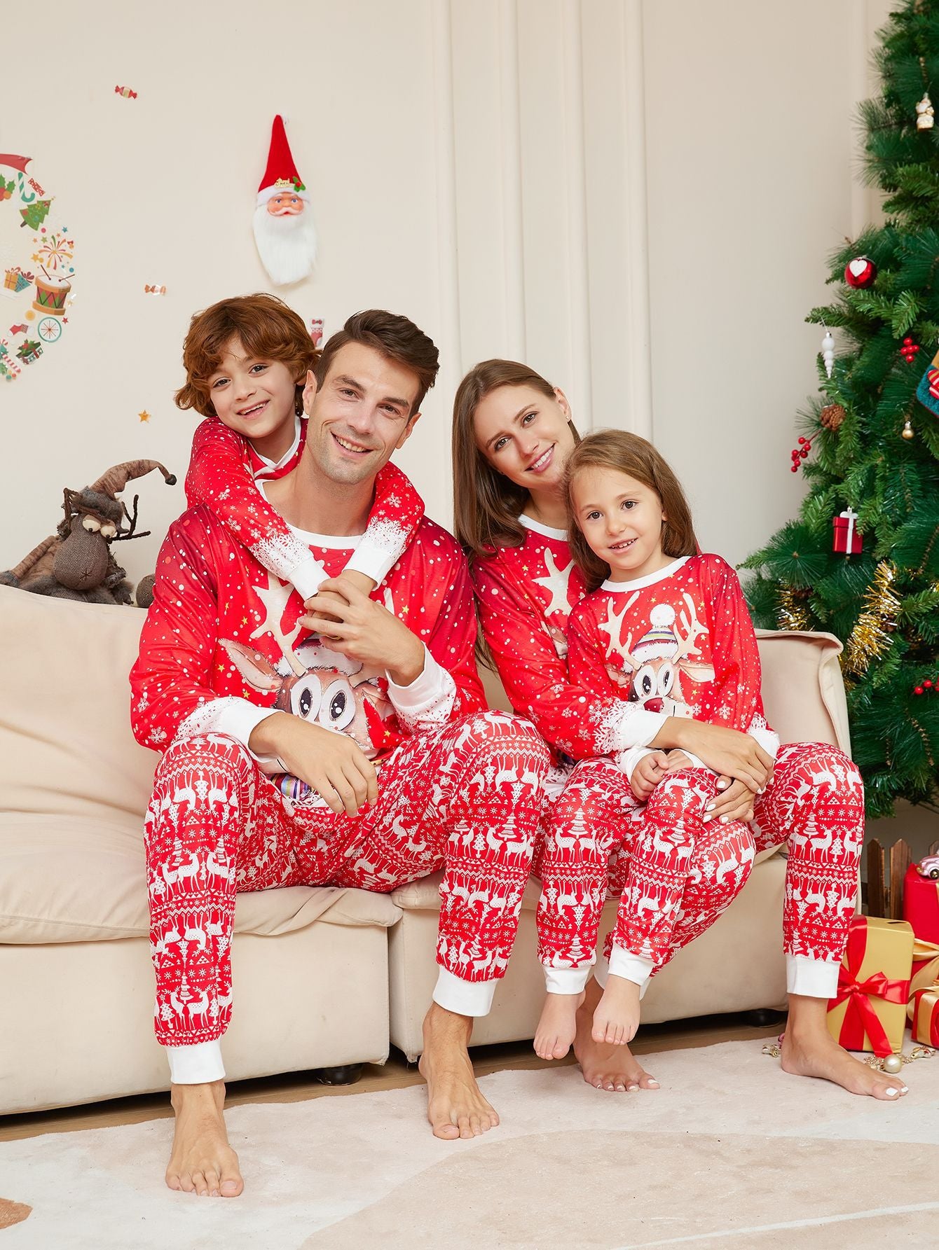 24k Red Nose Reindeer PJ Set