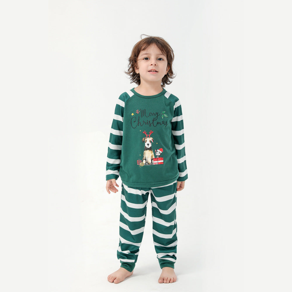 24k Green Deer PJ Set