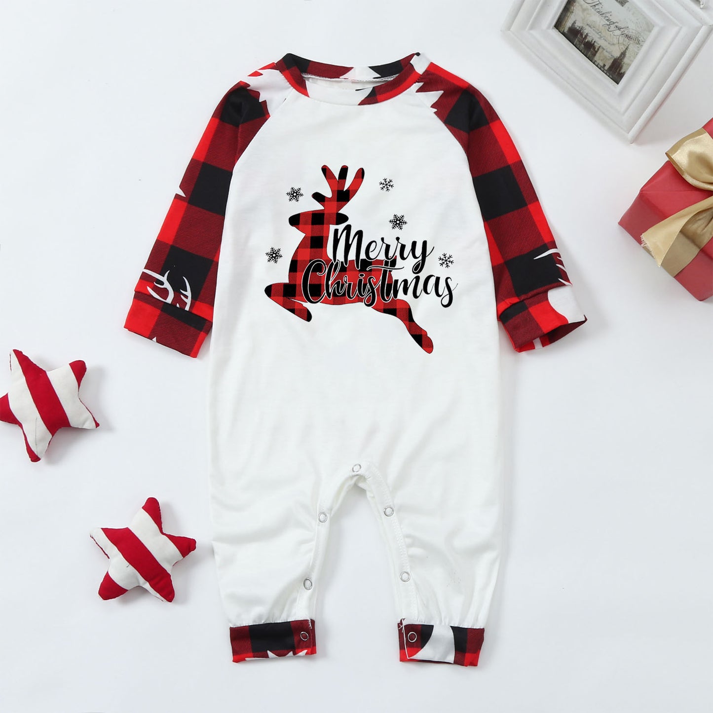 24k Deer Checkers PJ Set