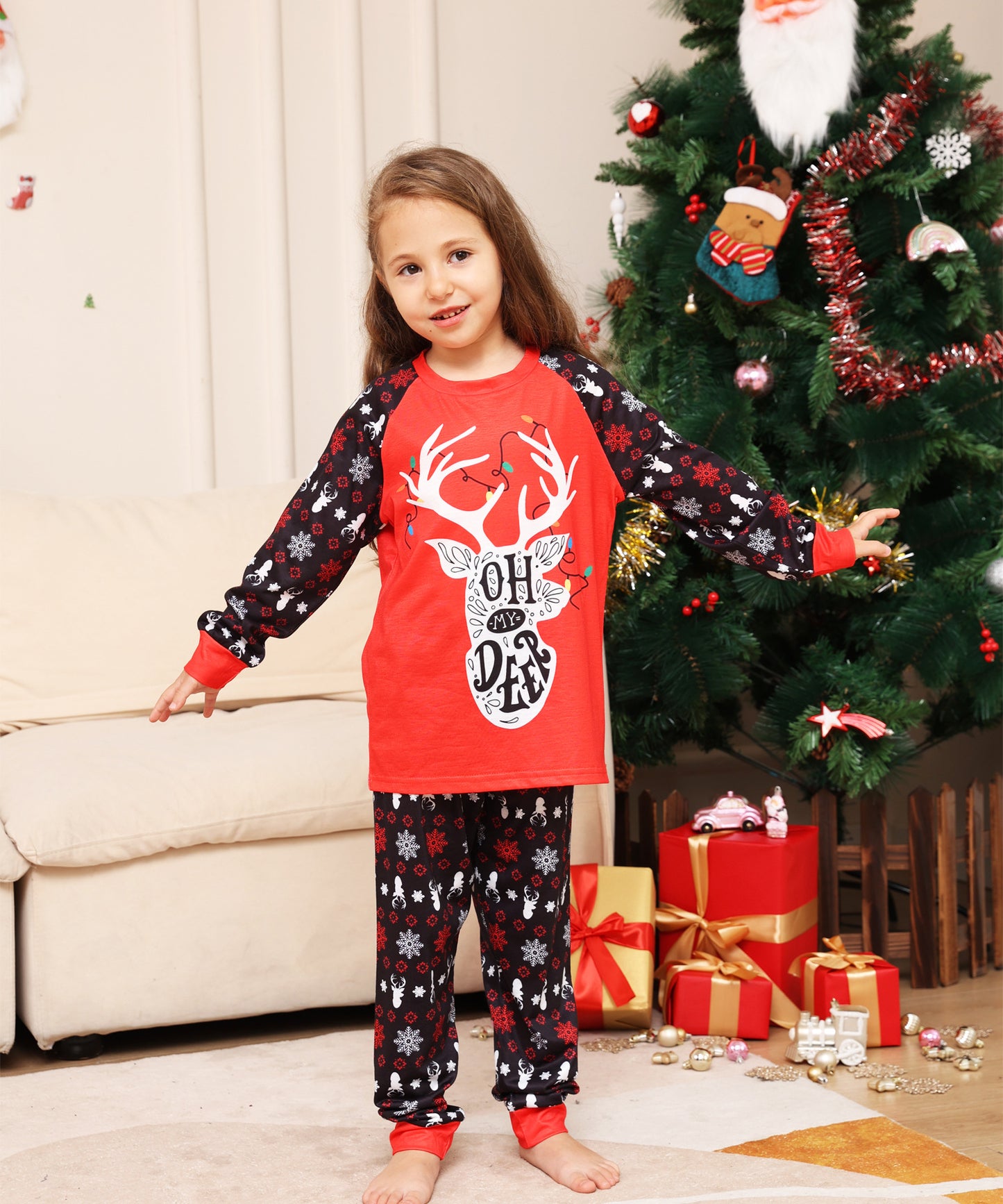 24k Oh Deer PJ Set