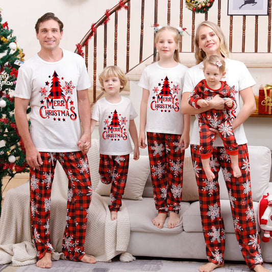 24k Snowflake Checker PJ Set