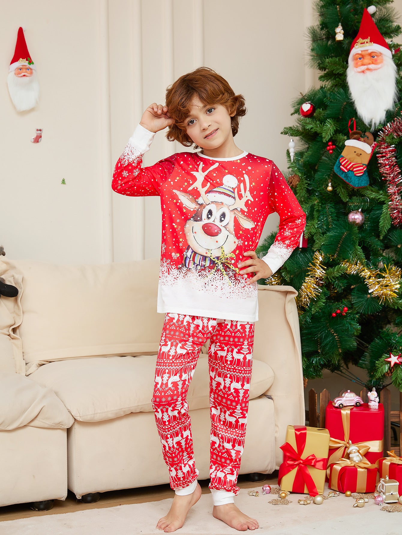 24k Red Nose Reindeer PJ Set