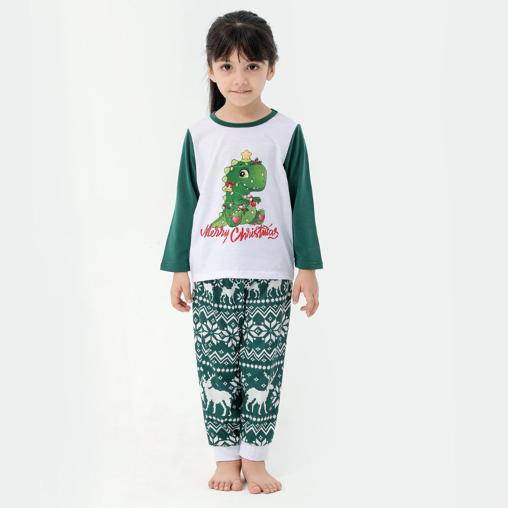 24k Green Deer PJ Set