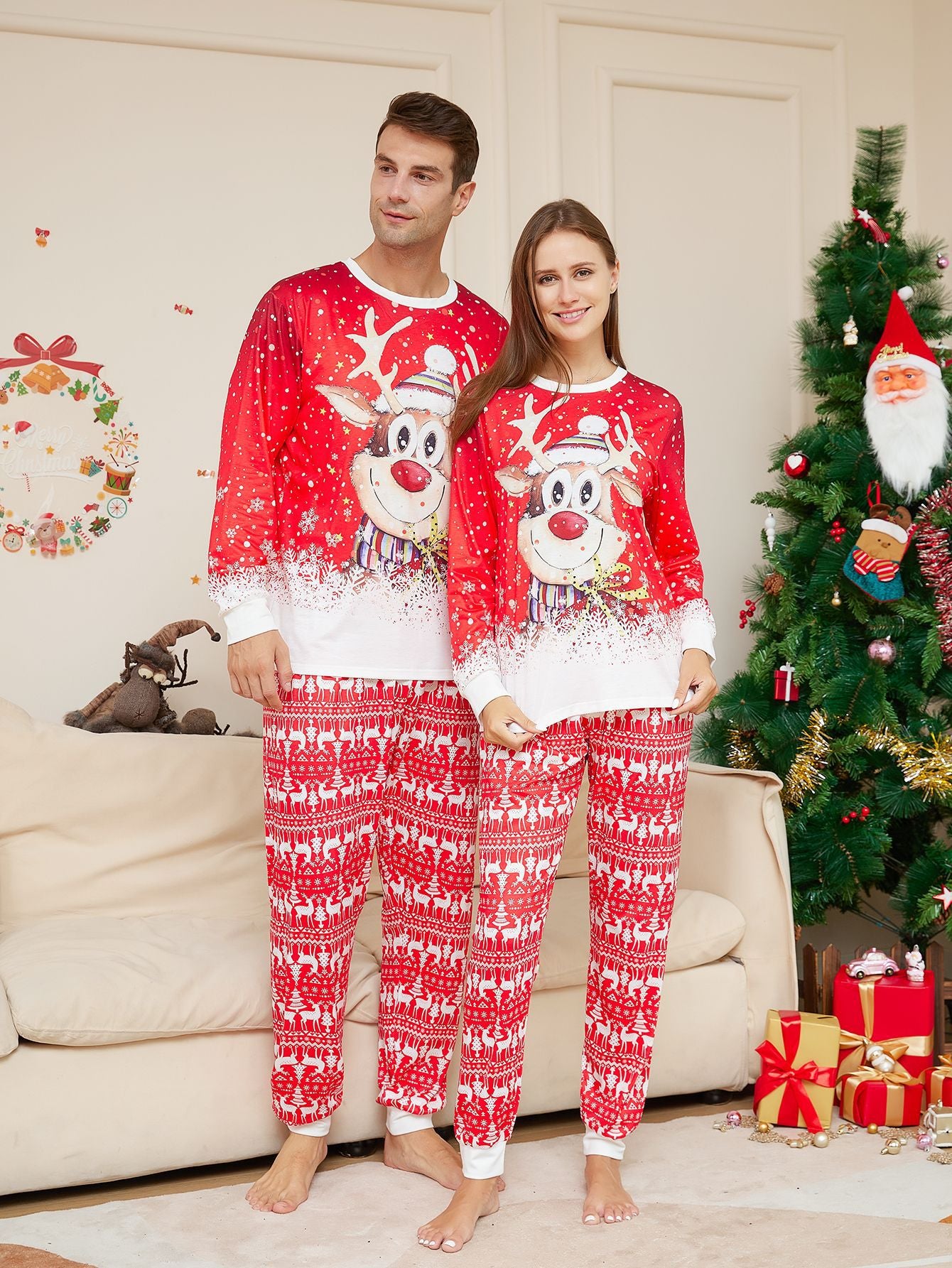 24k Red Nose Reindeer PJ Set