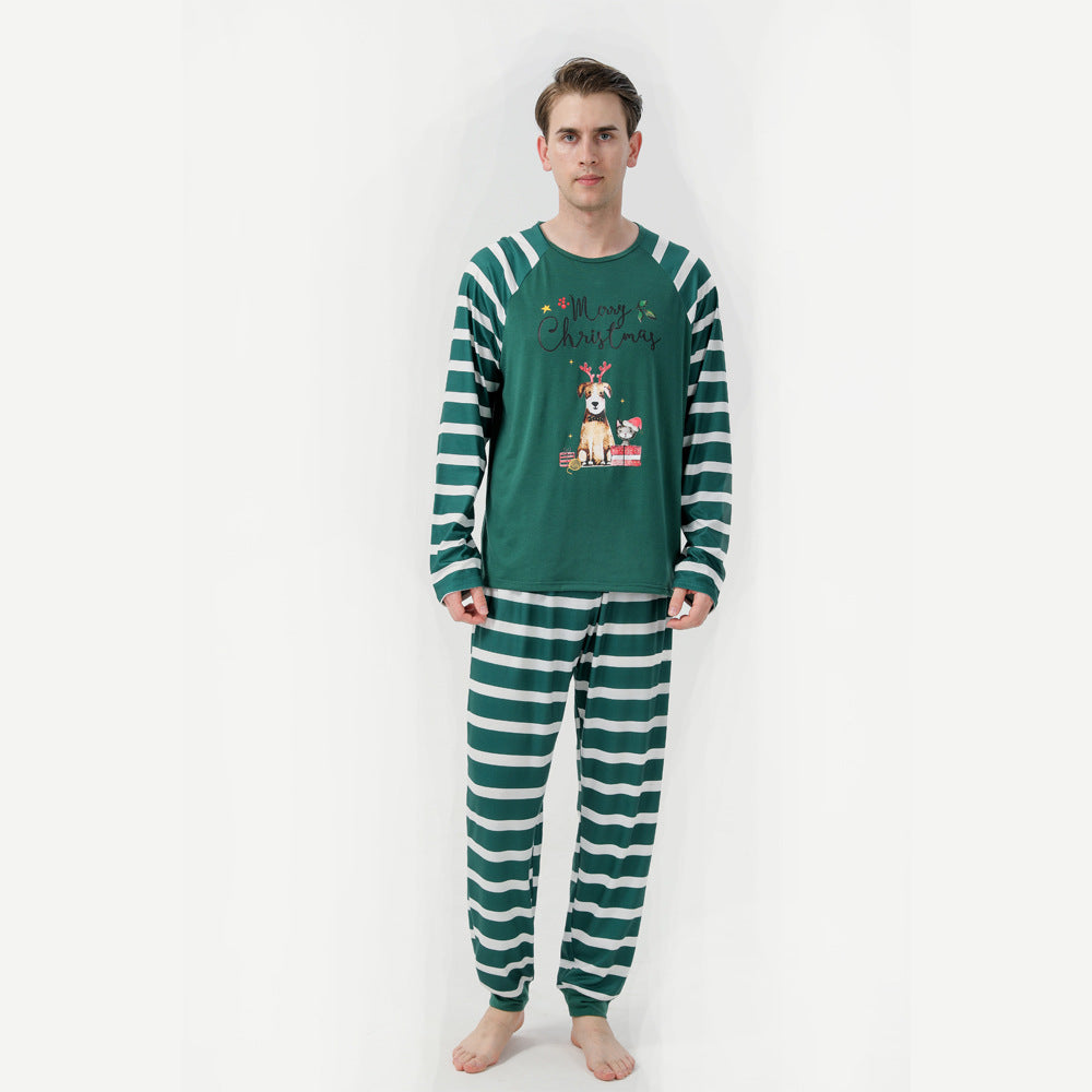 24k Green Deer PJ Set