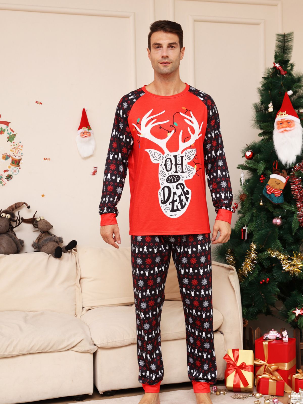 24k Oh Deer PJ Set