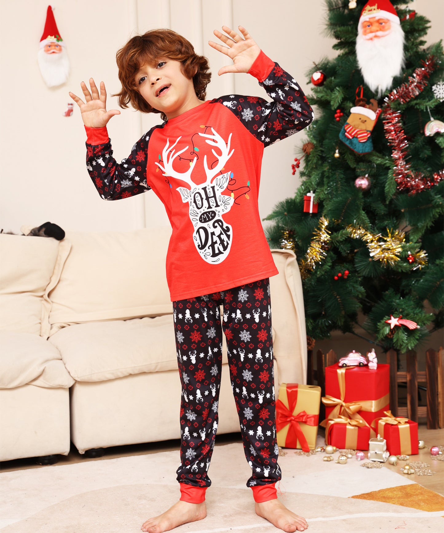 24k Oh Deer PJ Set