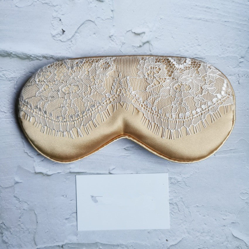 24k Lace And Silk Eye Mask